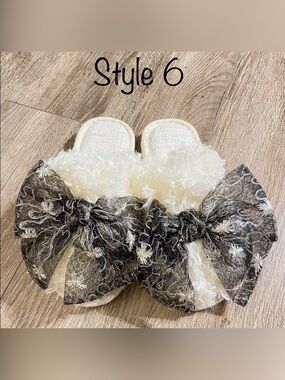 Handmade ultra soft Bridal Slippers